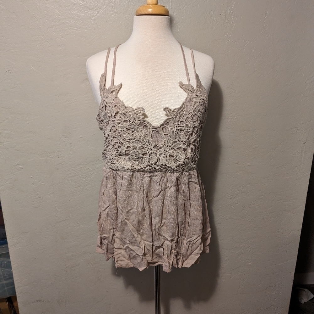 Lace‎ top Tank